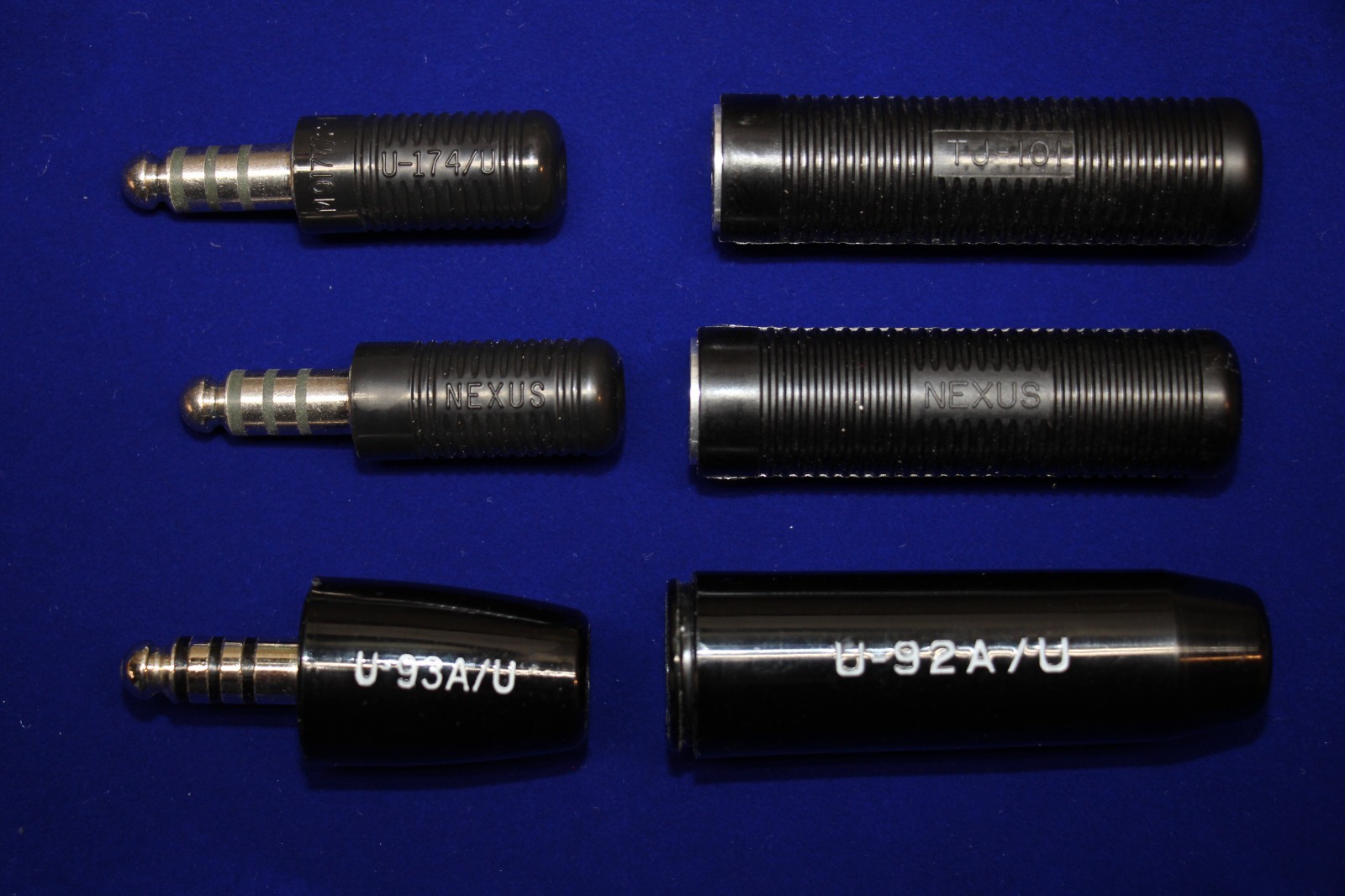Helicopter-Military Headset Connectors All New