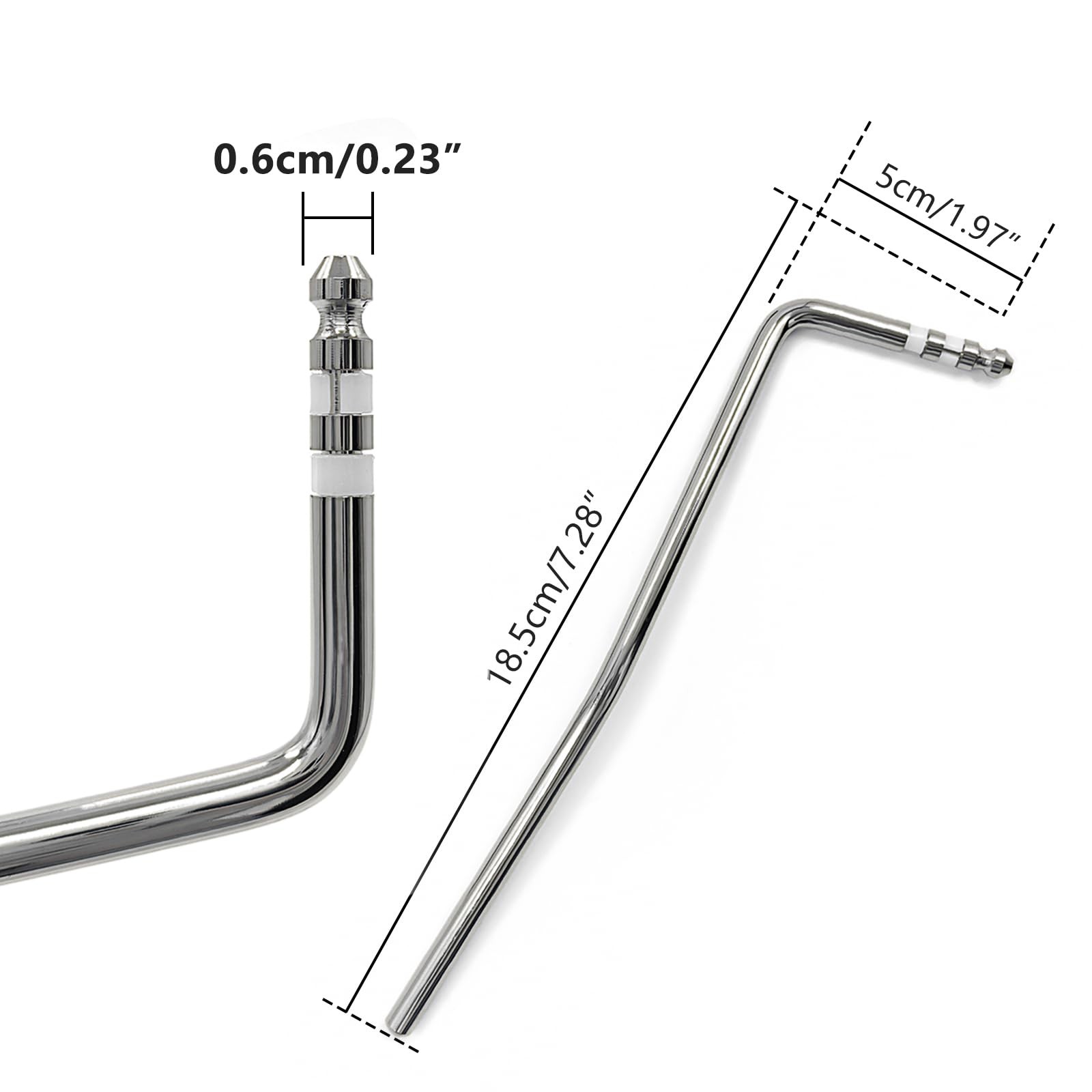 Guitar Tremolo Arm compatibile with Rg Edge Lo-Pro 6mm Series Guitars(Silver)