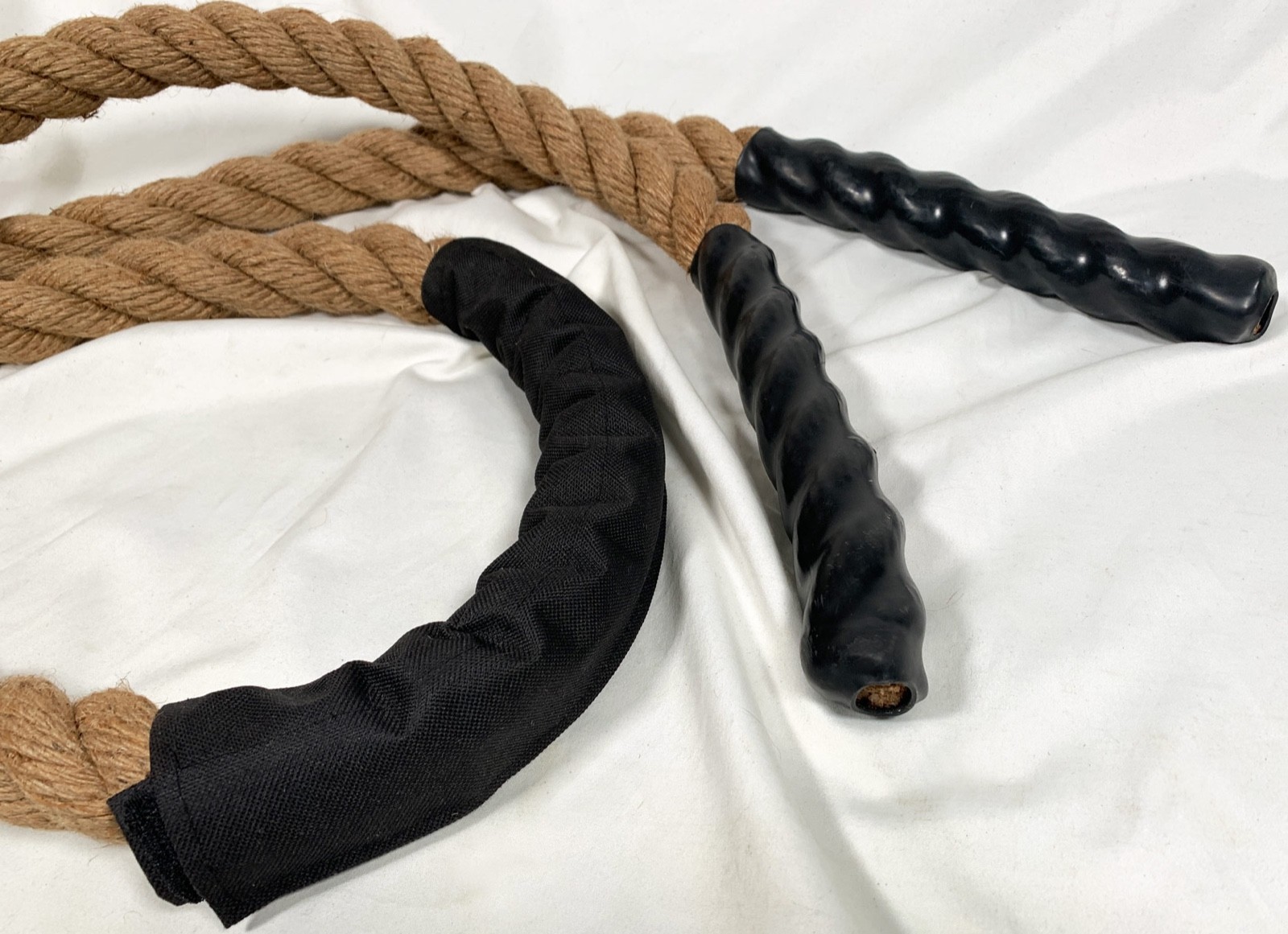 NEW 50 Ft x 1.5" MANILA TUG OF WAR Battle Rope CrossFit MMA Boot Camp  ZenSports