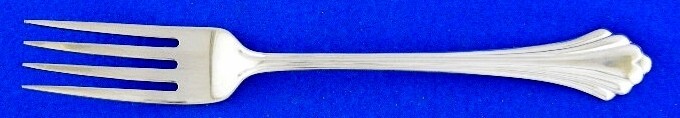 Oneida Bancroft Dinner Fork 7 3/8" Stainless Flatware Silverware Ridged