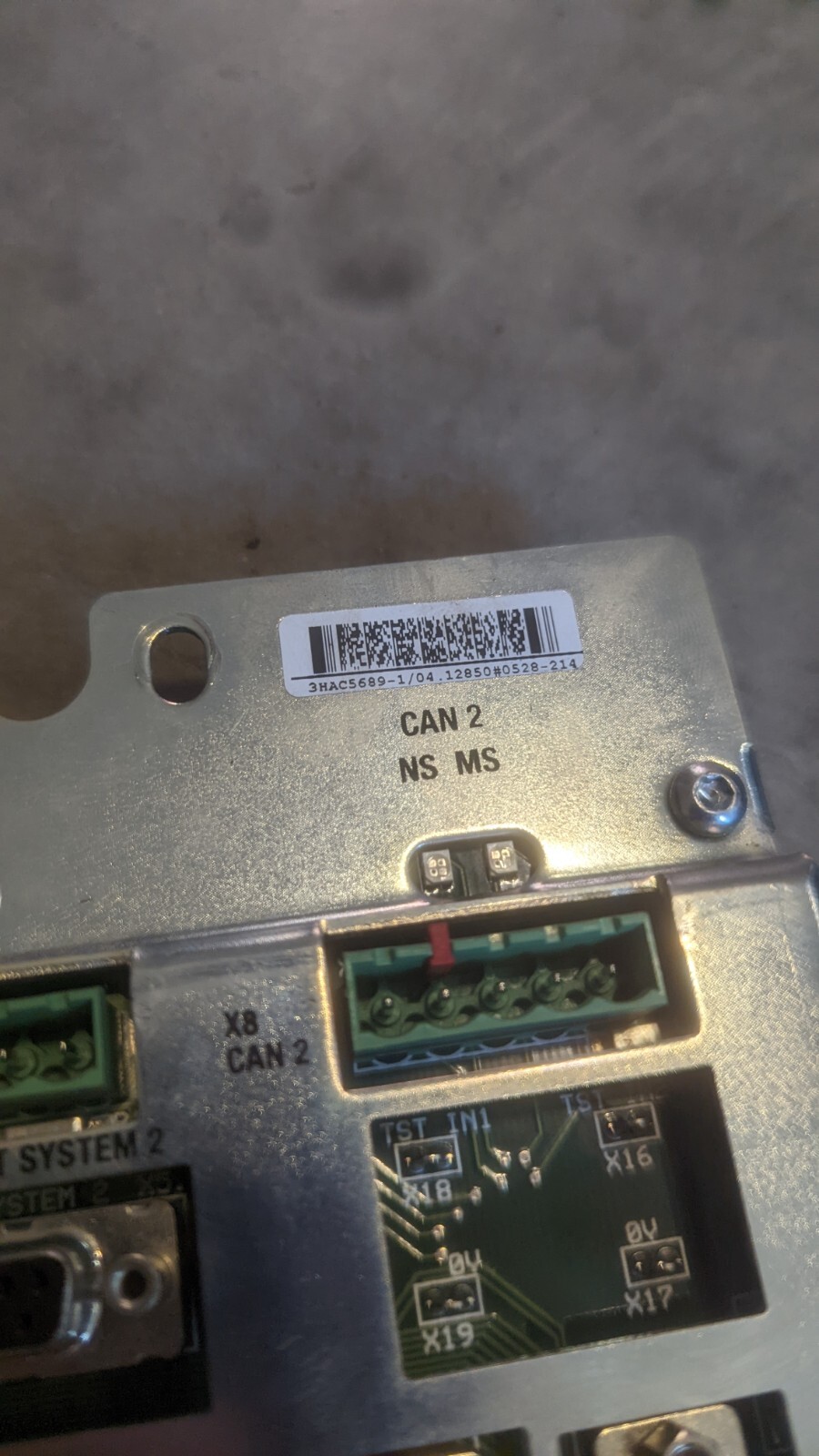 Genuine ABB DSQC 504 3HAC 93-41-09 Base Connection Unit