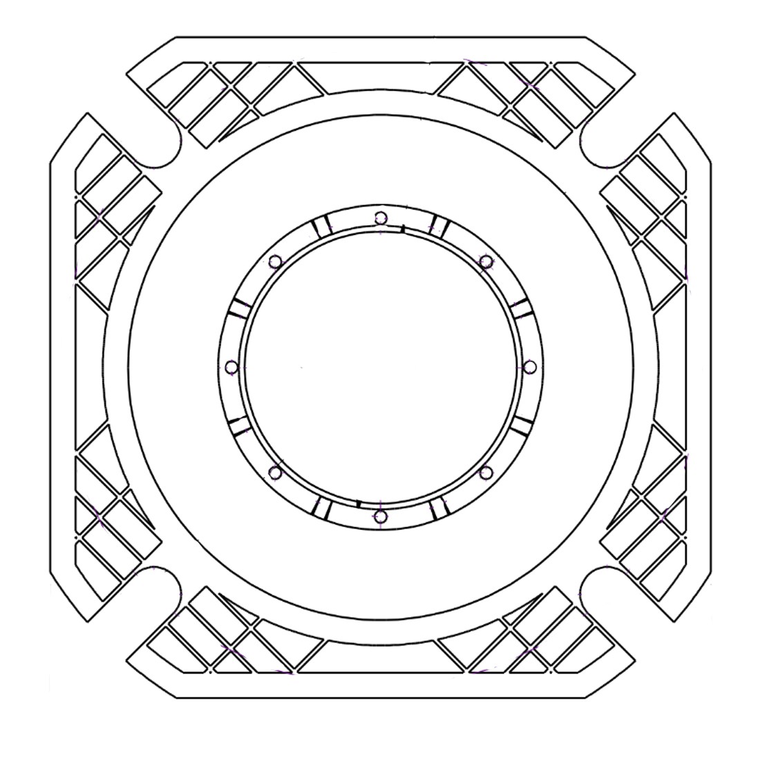 VMRV-63 OSF VORTEX Output Flanges