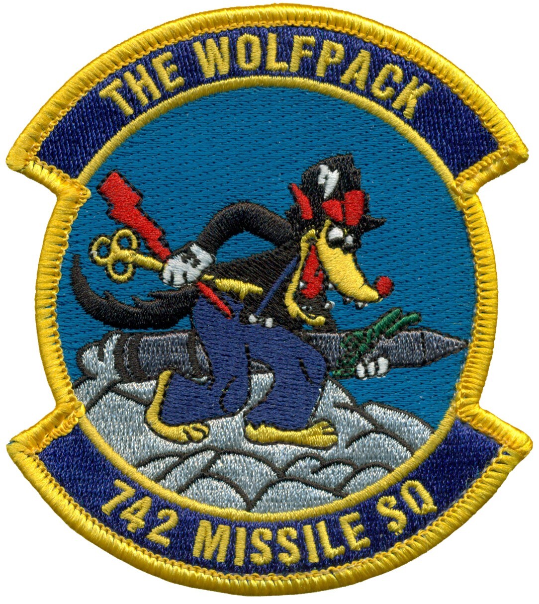 USAF 742d MISSILE SQUADRON – HERITAGE PATCH