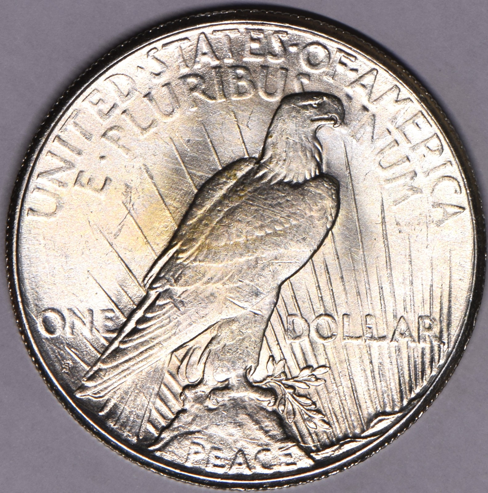 1925-S Peace Dollar BU