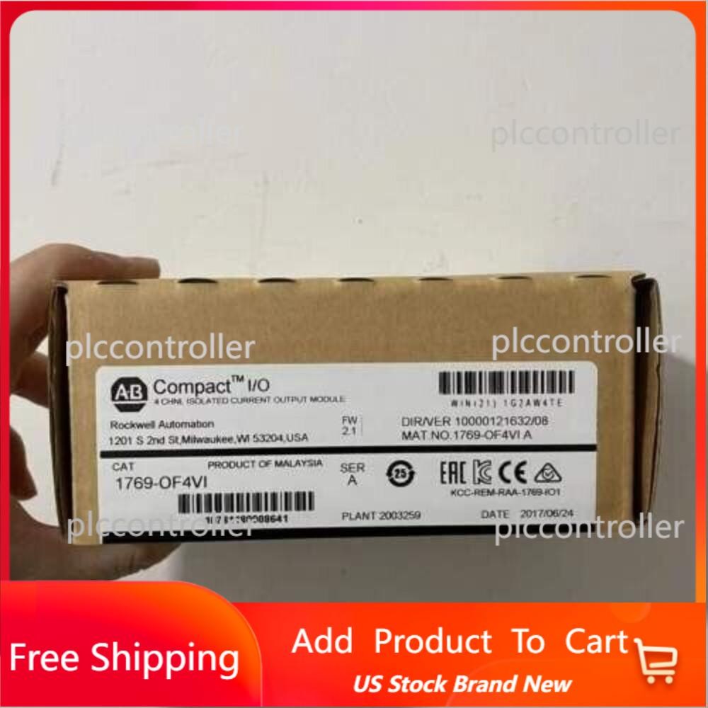 AB 1769-OF4VI SER A CompactLogix 4 Pt A/O Voltage Module US Free Tax