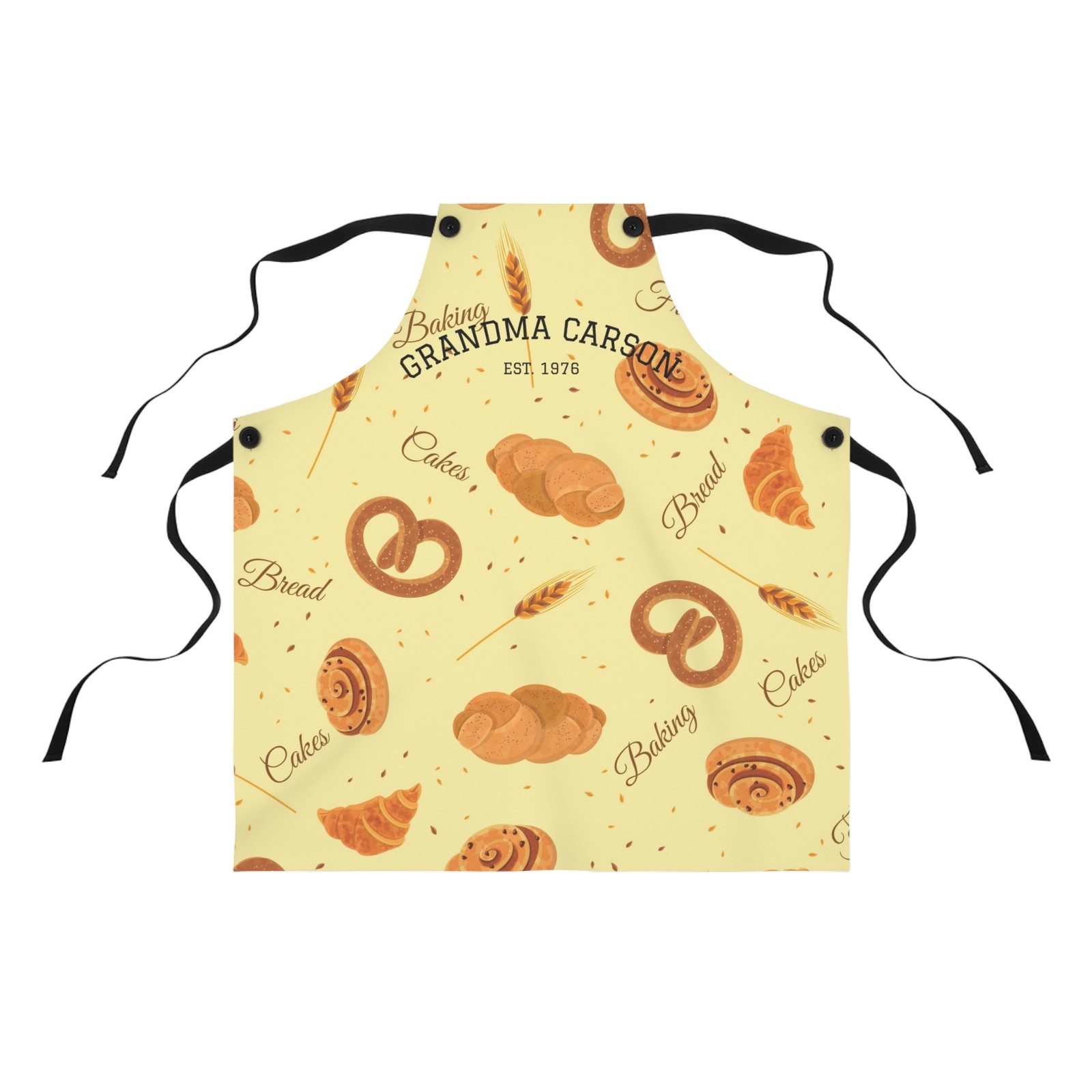 Personalized Novelty Apron for Adult Cute Gift for New Grandma Reveal Party Gift