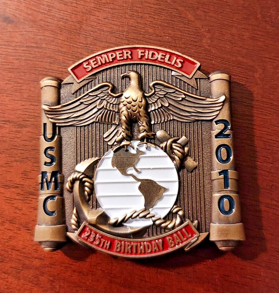 USMC 2010 235th Birthday Ball - MCRD San Diego  Coin