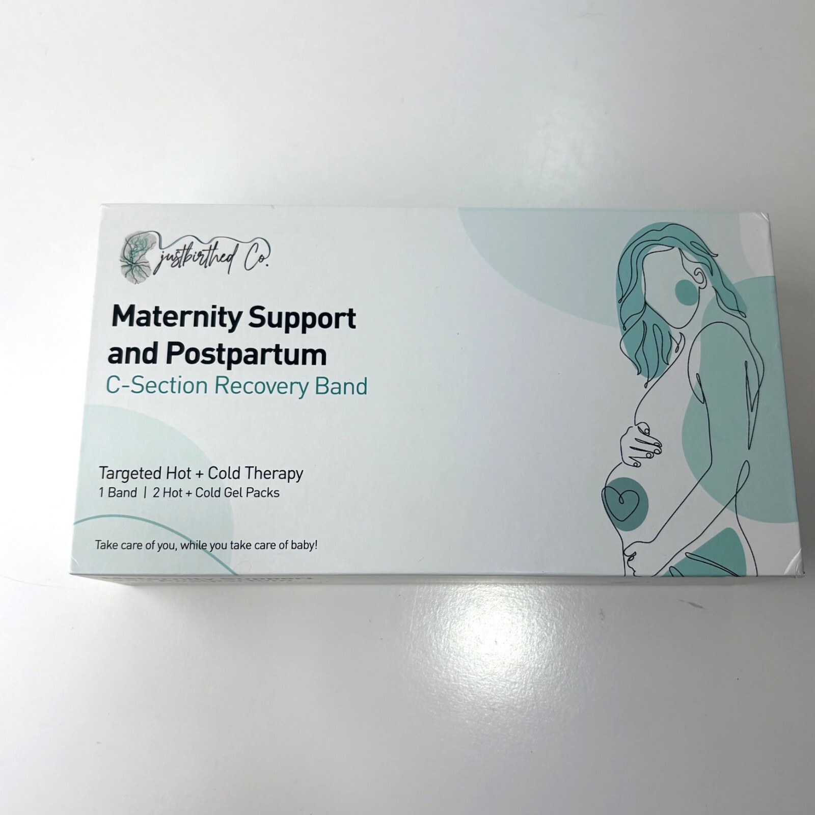 Justbirthed Maternity Postpartum C-Section Recovery Band Hot Cold Therapy Open B