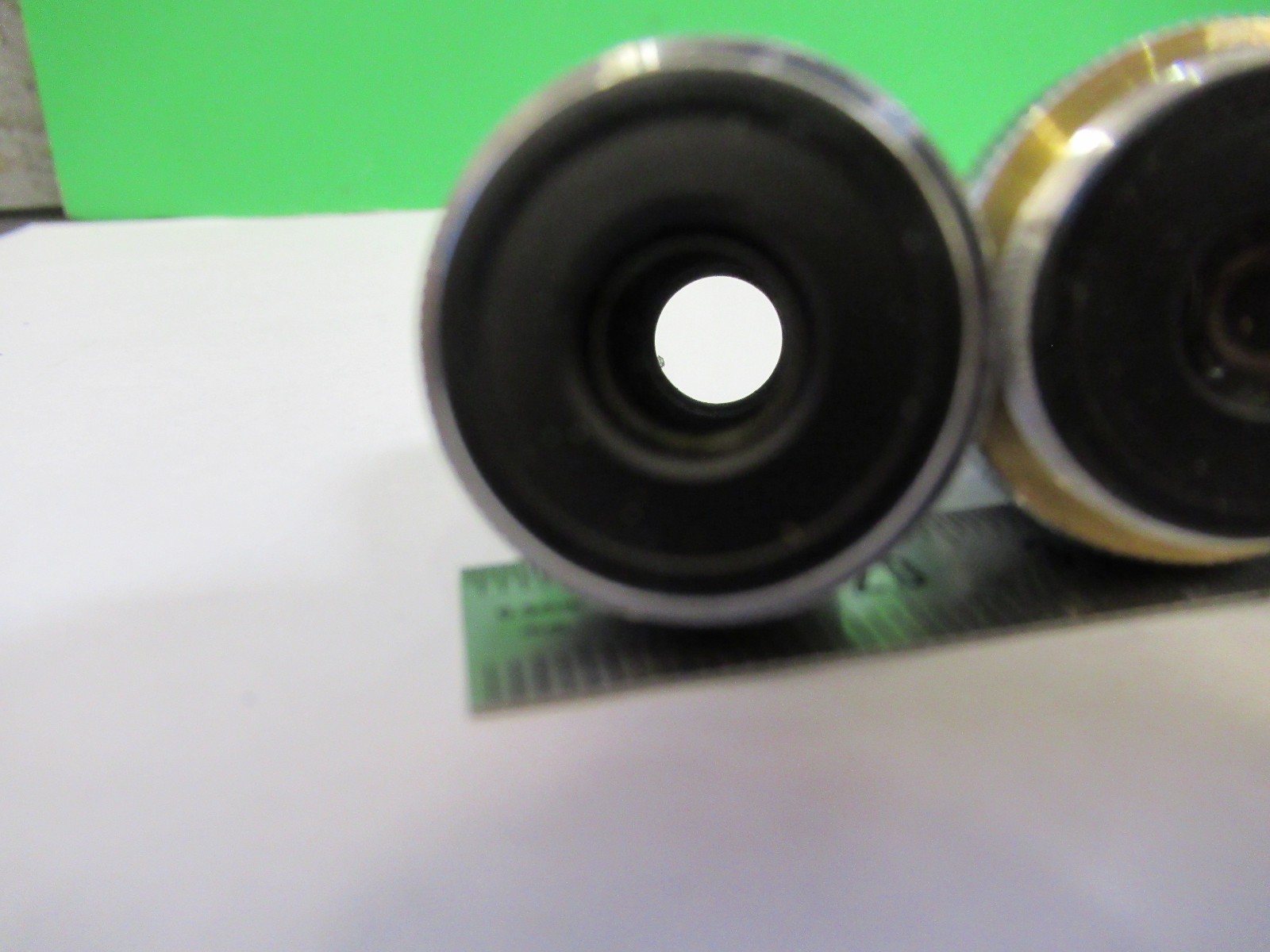 UNITRON JAPAN LOT OBJECTIVES 4 PIECES MICROSCOPE PART AS PICTURED U8-A-35
