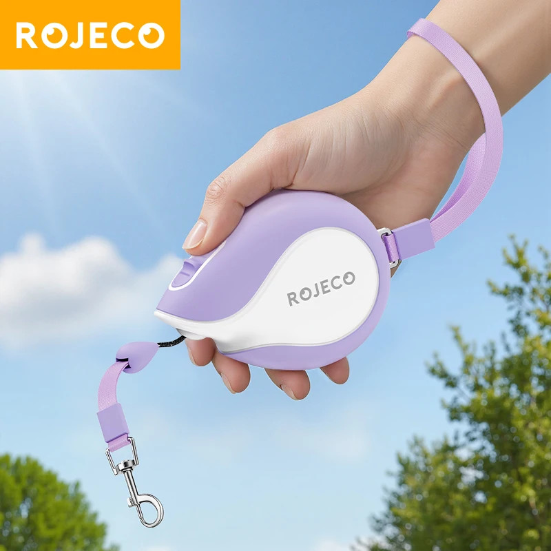Mini Automatic Retractable Dog Leash 3M Extendable Rope For Outdoor Trave