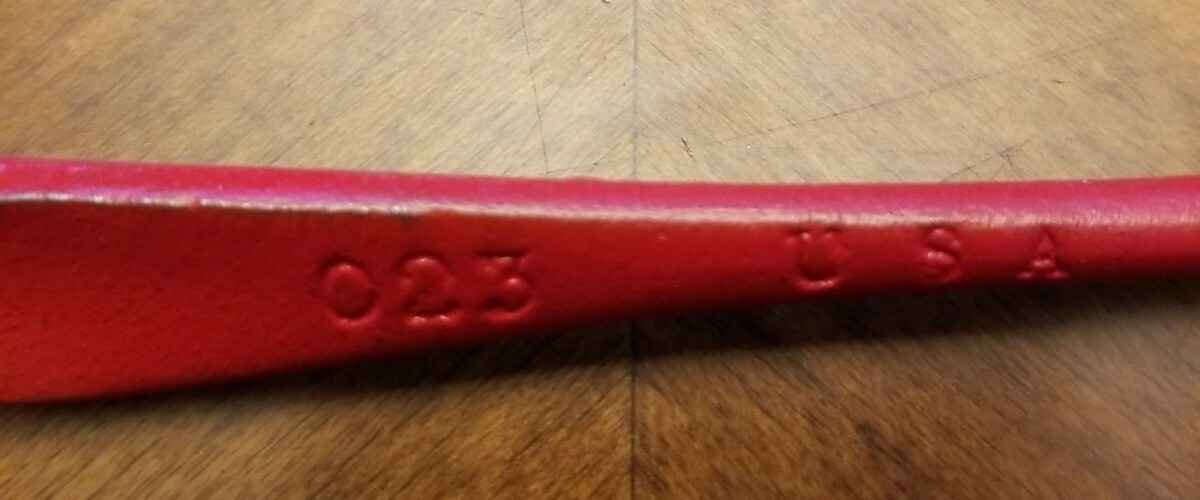 VINTAGE RED DEVIL GLASS CUTTER 023 5-1/8" LONG EVC 😈