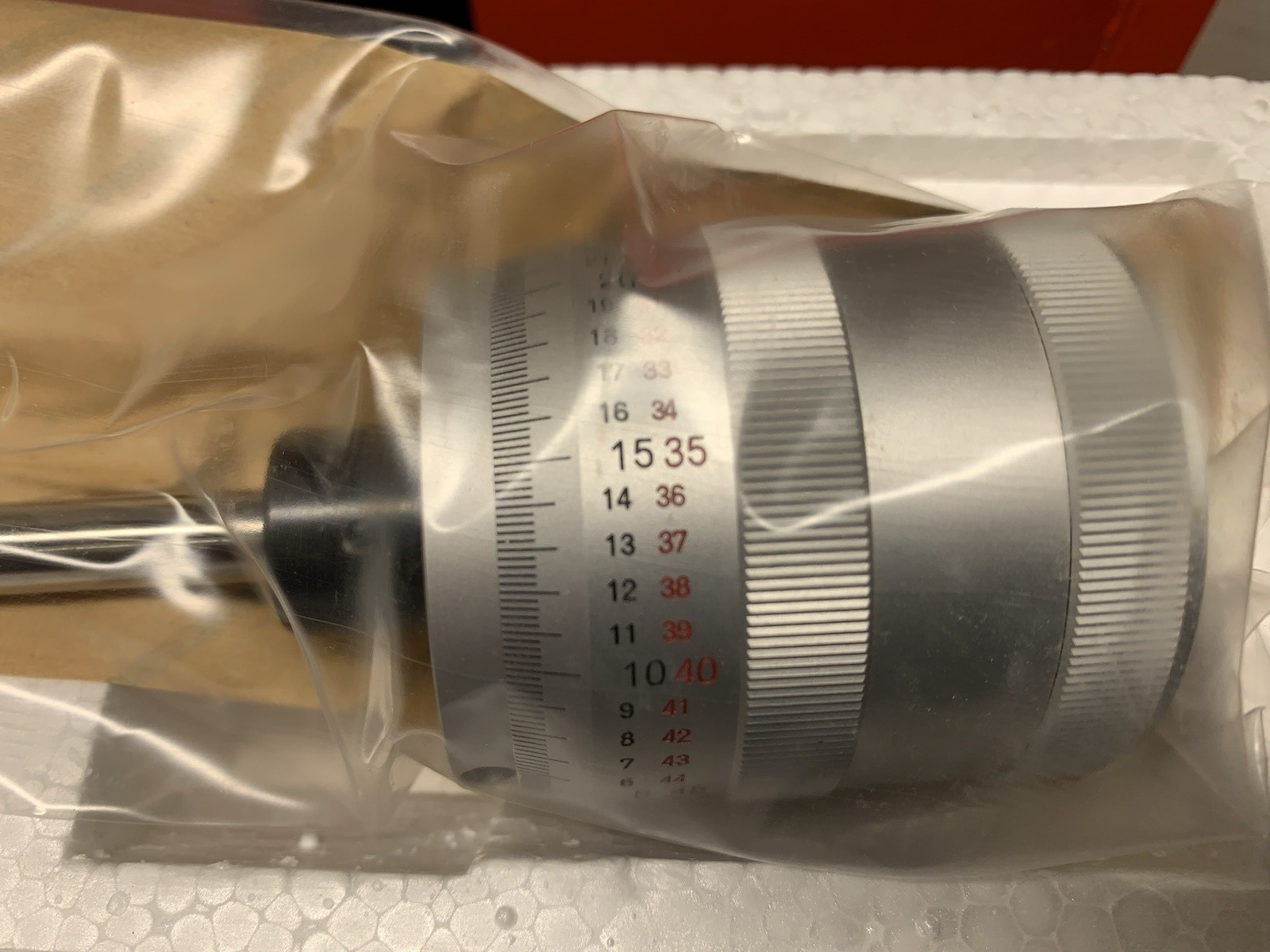 Mitutoyo Micrometer Head 0-2" #197-201 (NOS) Sealed