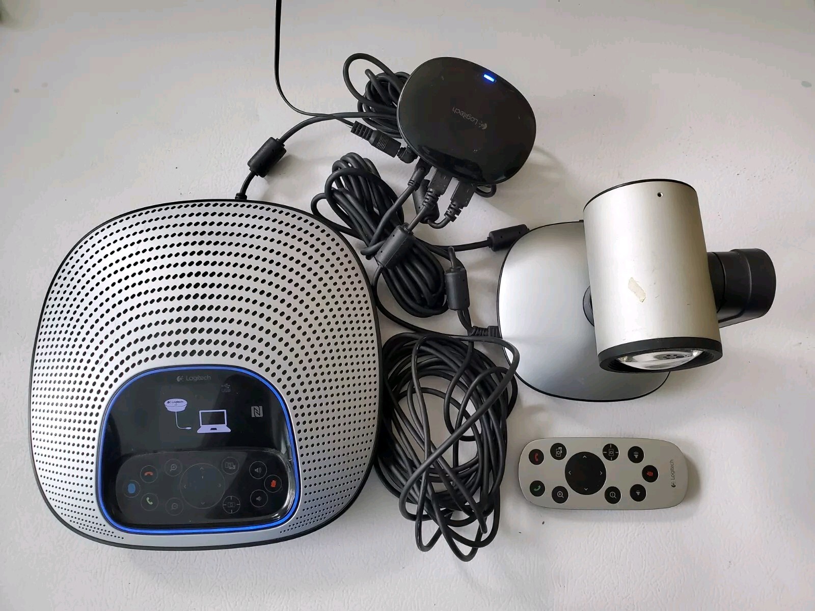 Logitech Webcam Camera conference group V-U0034 V-U0032 Kit - OEM BOX. Tested
