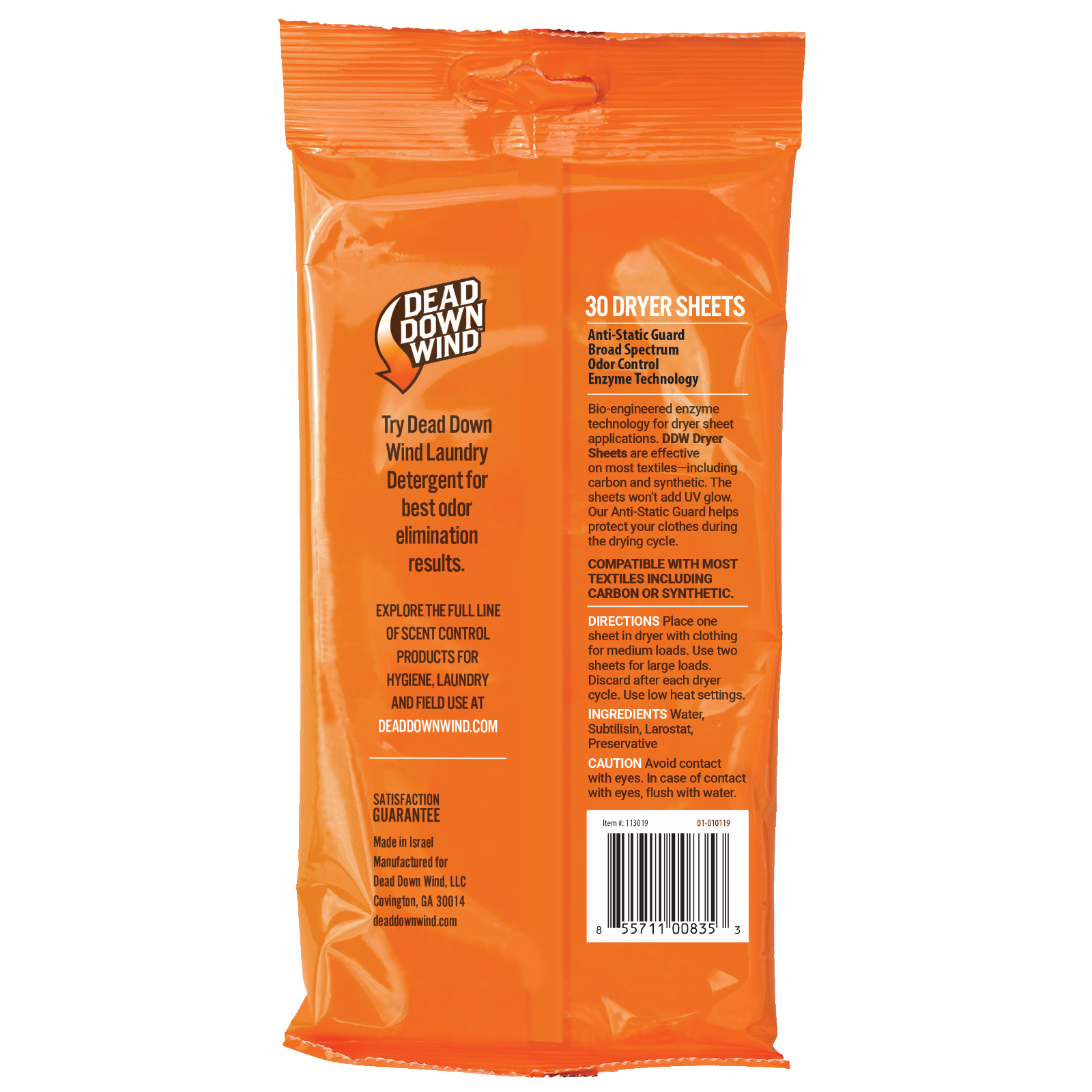 Dead Down Wind Dryer Sheets - 30 Count