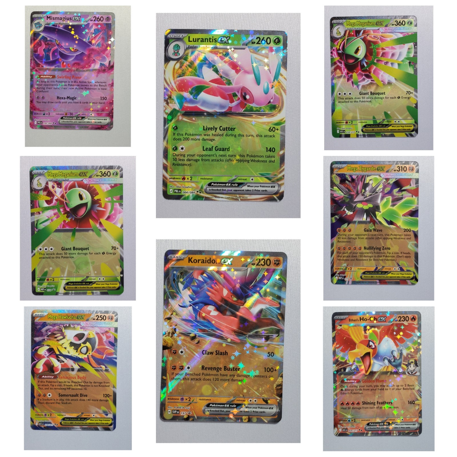 Various EX Double Rare and Promo Cards- Pick you Card