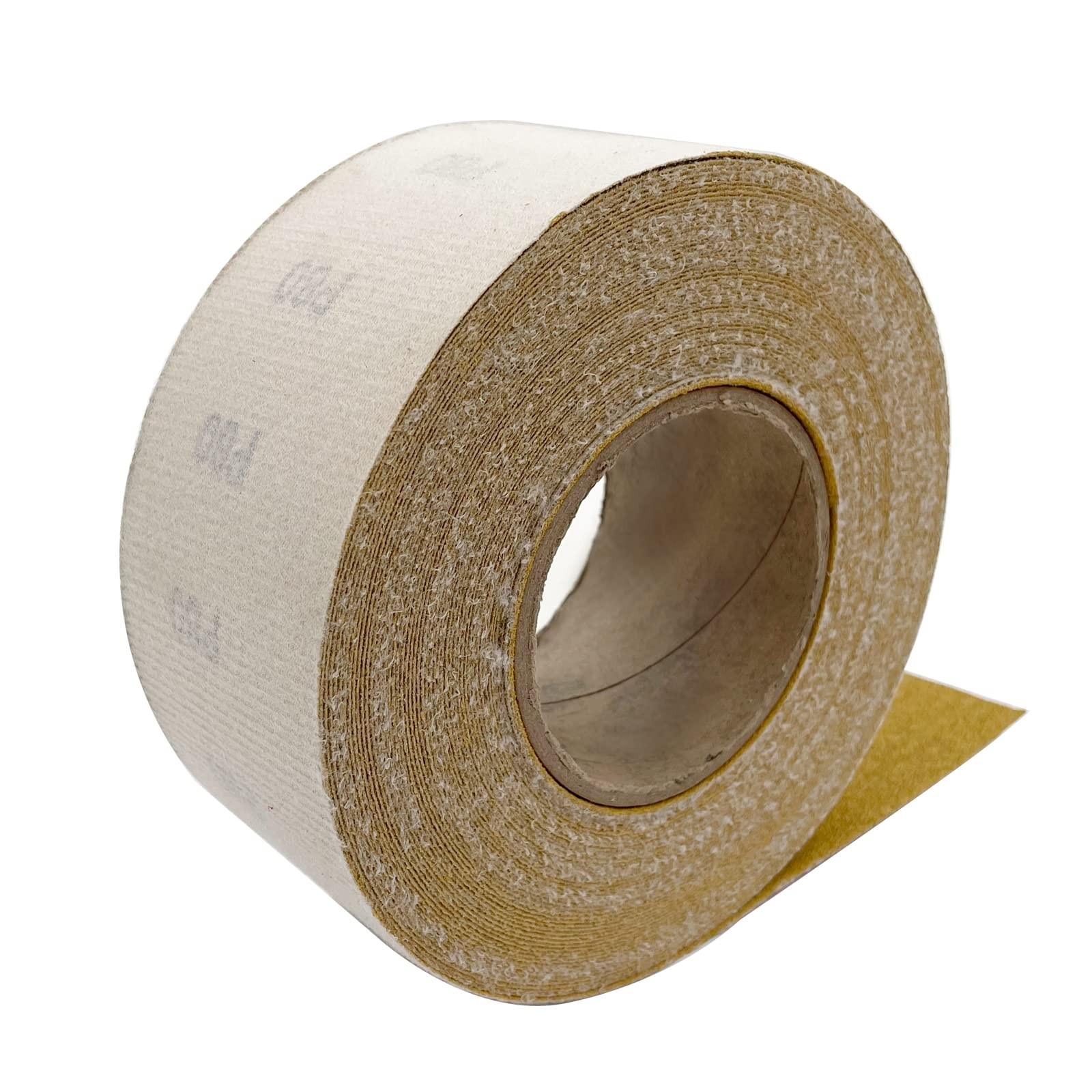 80 Grit Hook and Loop Sandpaper Roll, 2-3/4" X 20 Yard Aluminium Oxide Hook-a...