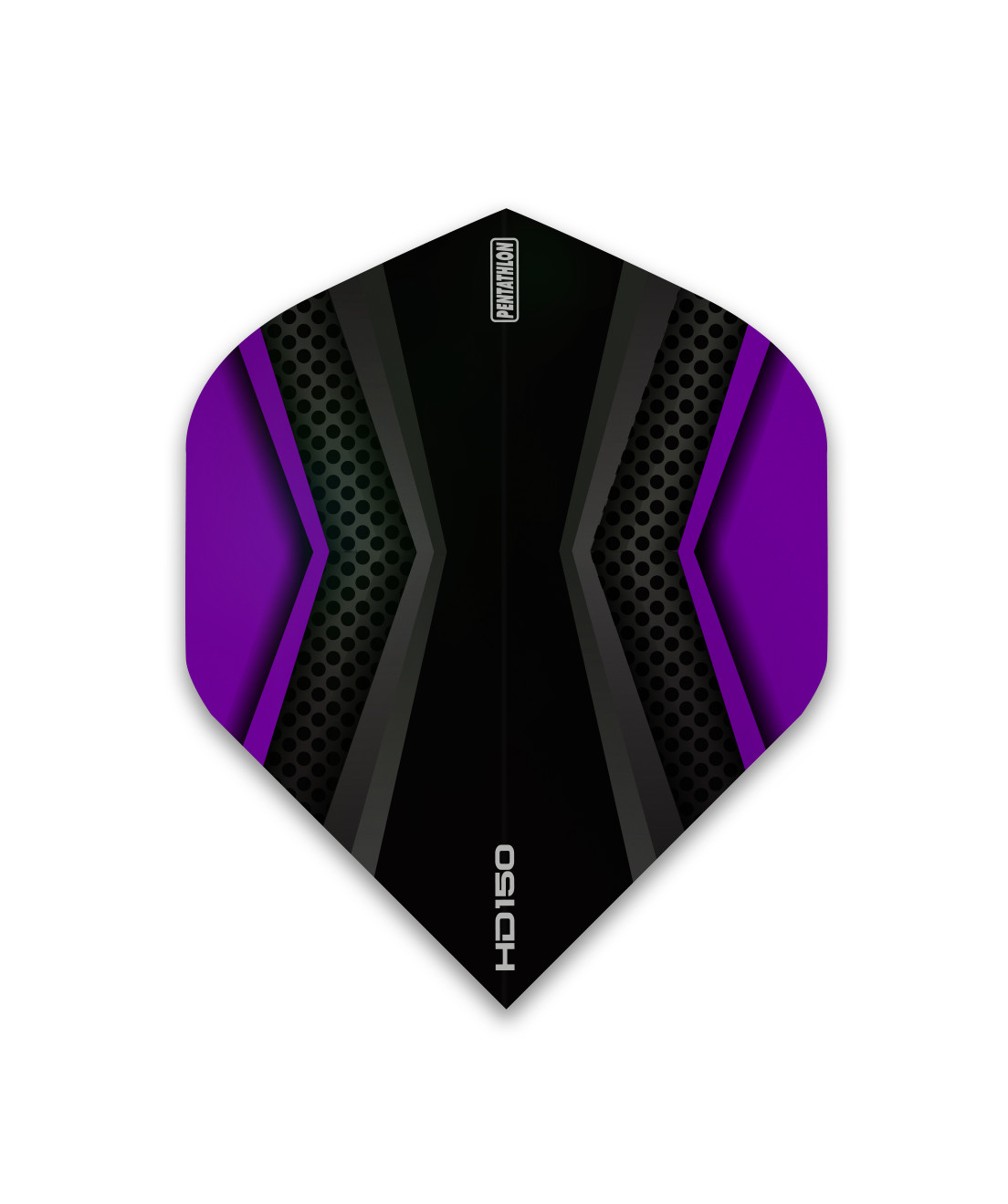 Pentathlon HD150 Black Standard Dart Flights