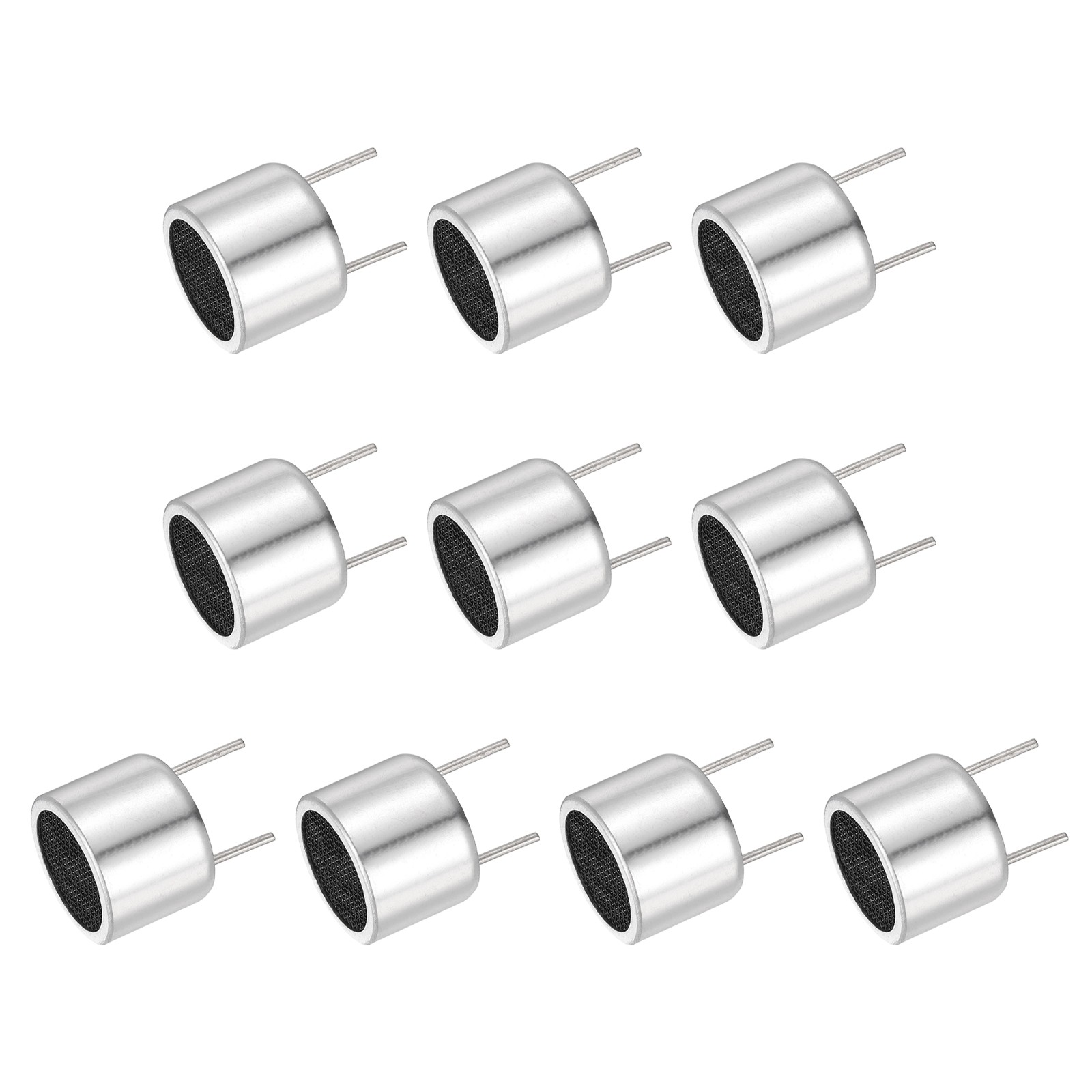 10 Pcs Ultrasonic Module Distance Sensor TCT40-16T High Precision, Silver
