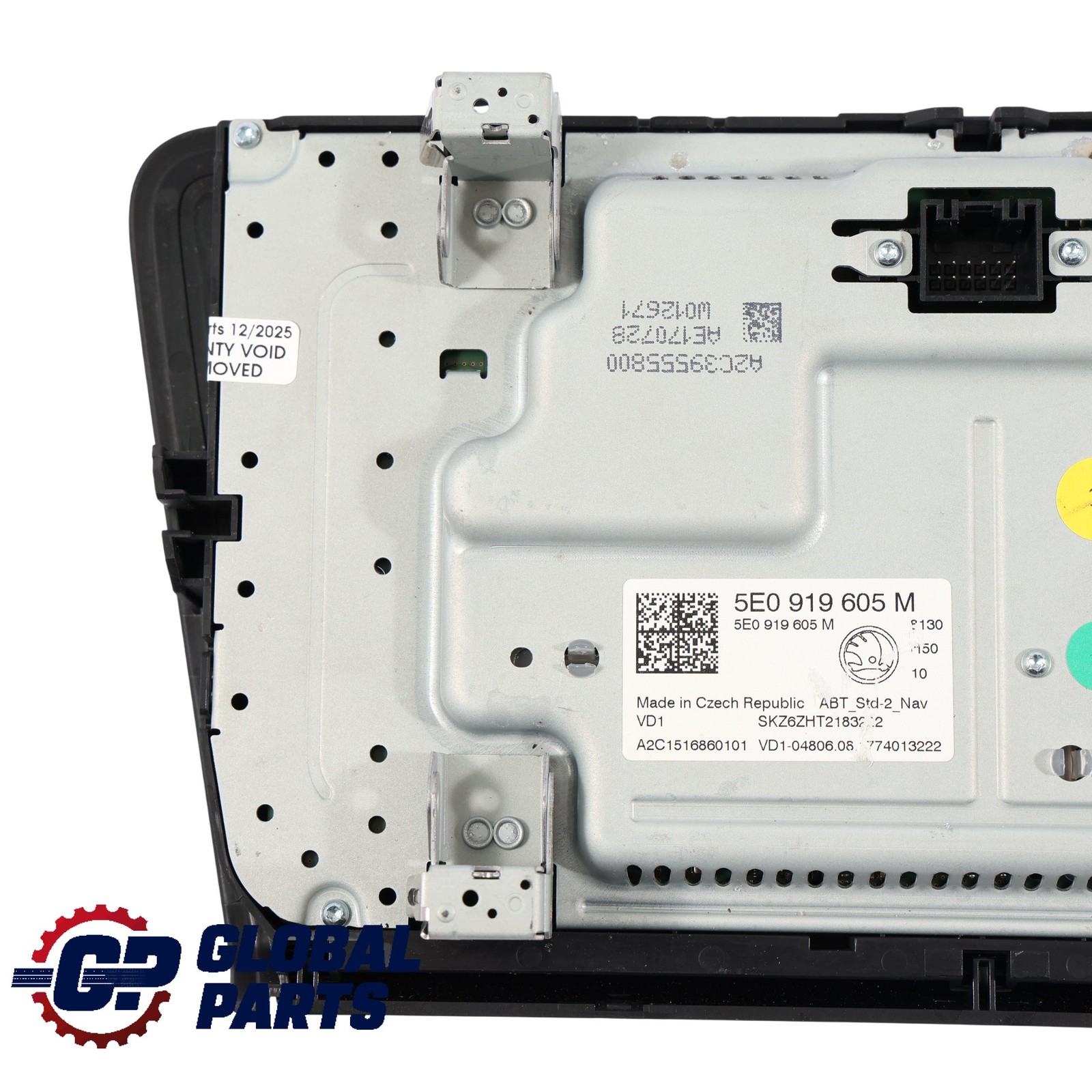 Skoda Octavia Mk3 5E Multifunction Display Screen Control Unit 5E0919605M