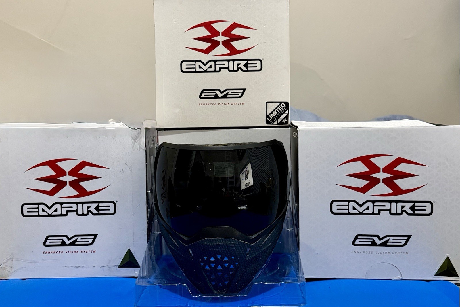 💥 Empire EVS Paintball Mask w/ 1 Lens - Black 💥