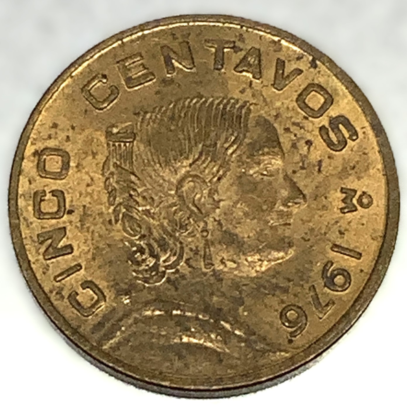 Mexico 5 Centavos 1956 Brilliant Unc. Coin - Facing Eagle *** Beautiful -2107