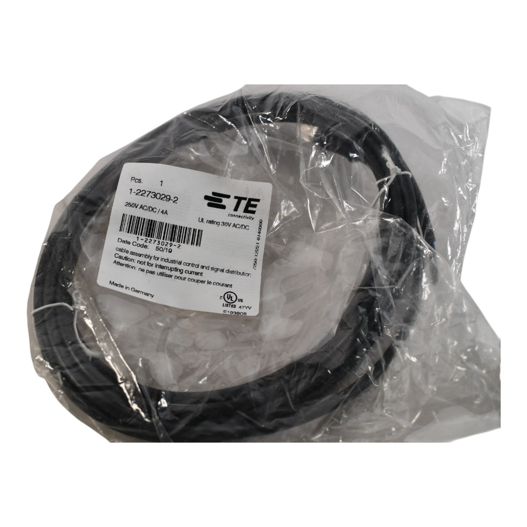 NEW TE Connectivity 1-2273029-2 Sensor Cables / Actuator Cables M12 x 1.0 straig