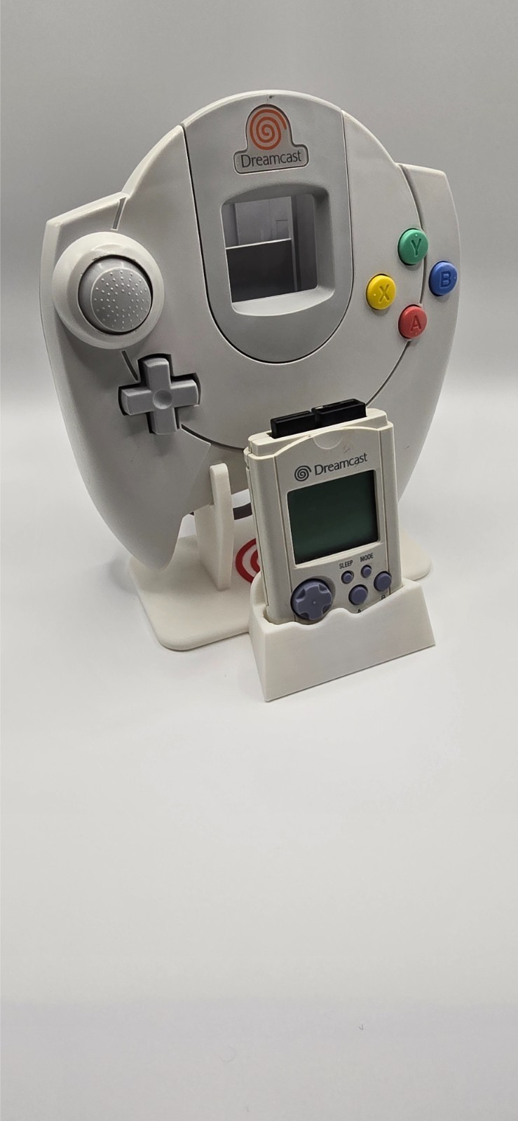 Custom Dreamcast Controller and VMU Stand