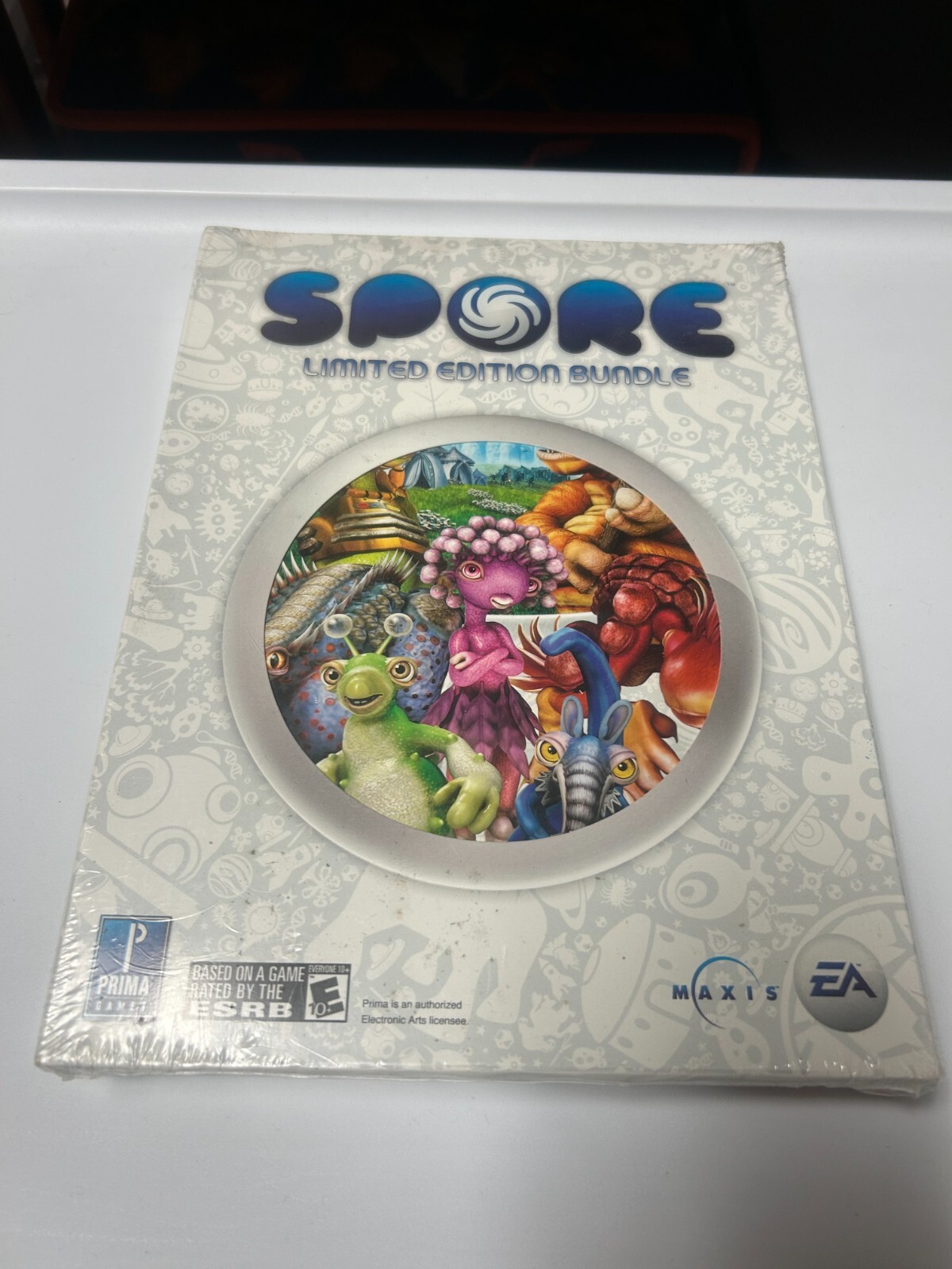Spore Prima Official Strategy Guide Limited Edition Bundle PC Maxis EA Sealed
