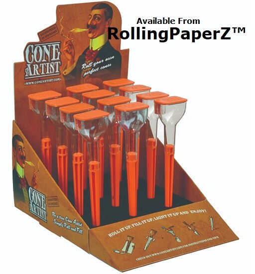 12 COUNT COUNTER DISPLAY - The CONE ARTIST- Cone Roller- Maker- Filler - Stuffer