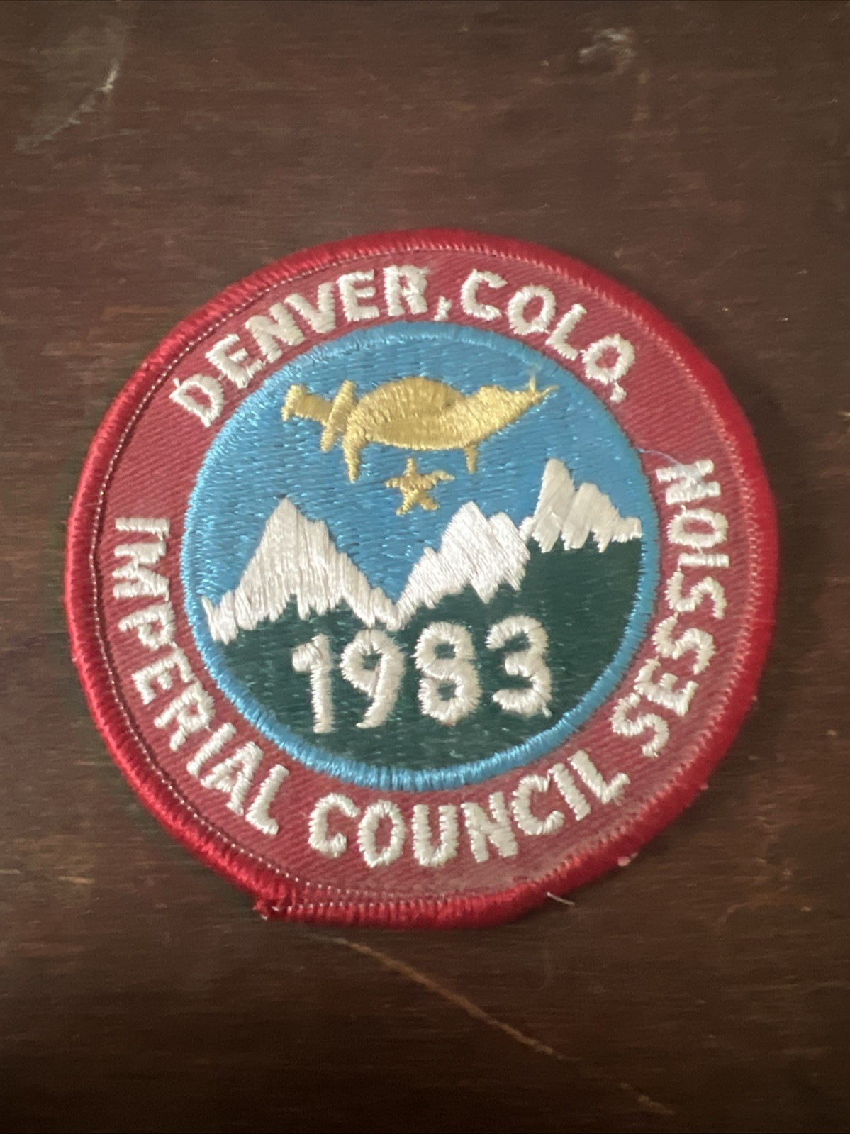 Vintage Imperial Council Session 1983 Denver Patch