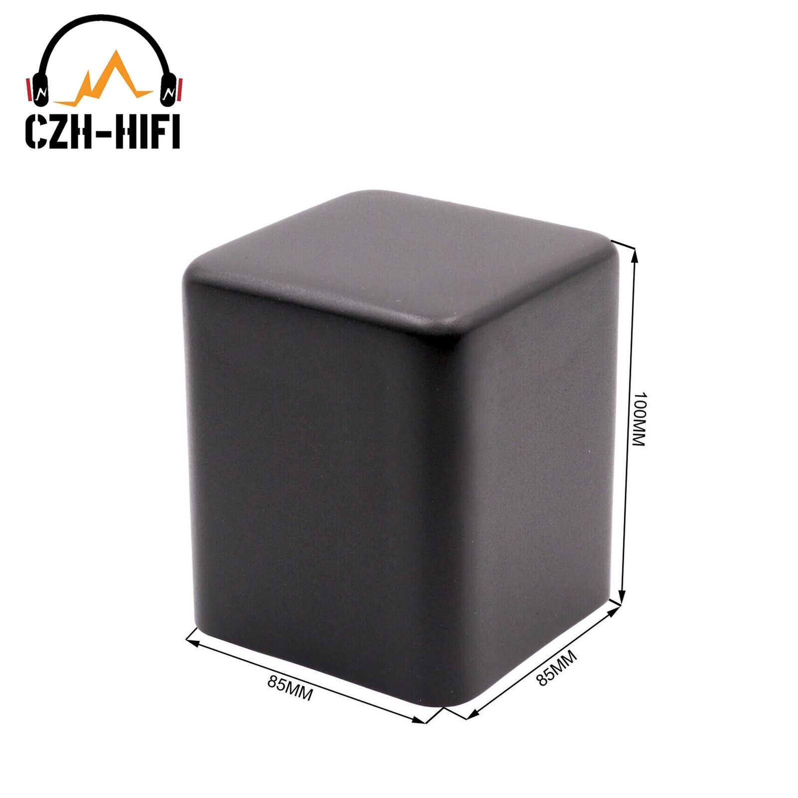 1PC AMPLIFIER TRANSFORMER COVER 85x85x100mm Iron Triode AUDIO Enclosure Case DIY