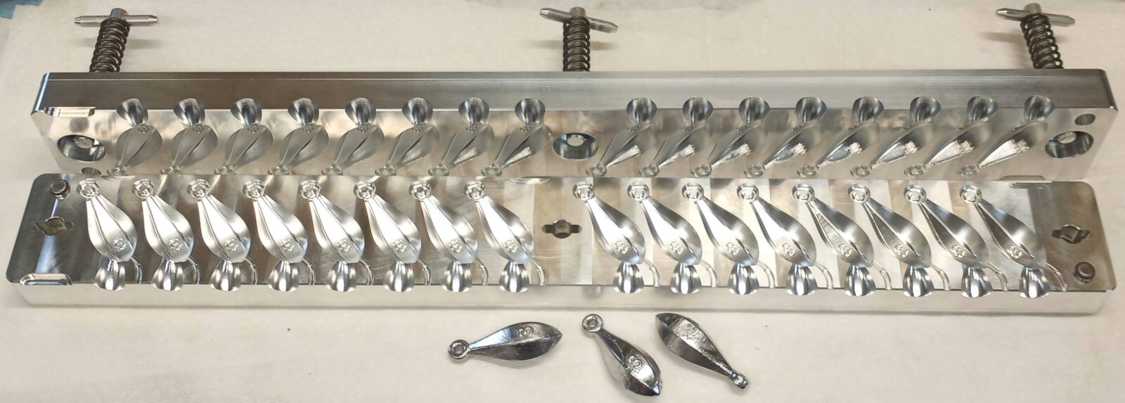 3 oz Bank Sinker 16 Cavity Production Mold