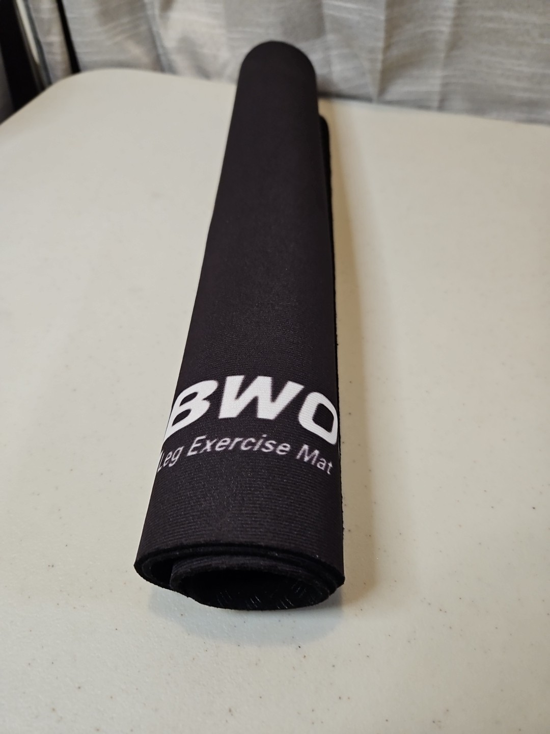 Non-Slip Exercise Mat Under Desk Elliptical Machine Floor Protection Stability