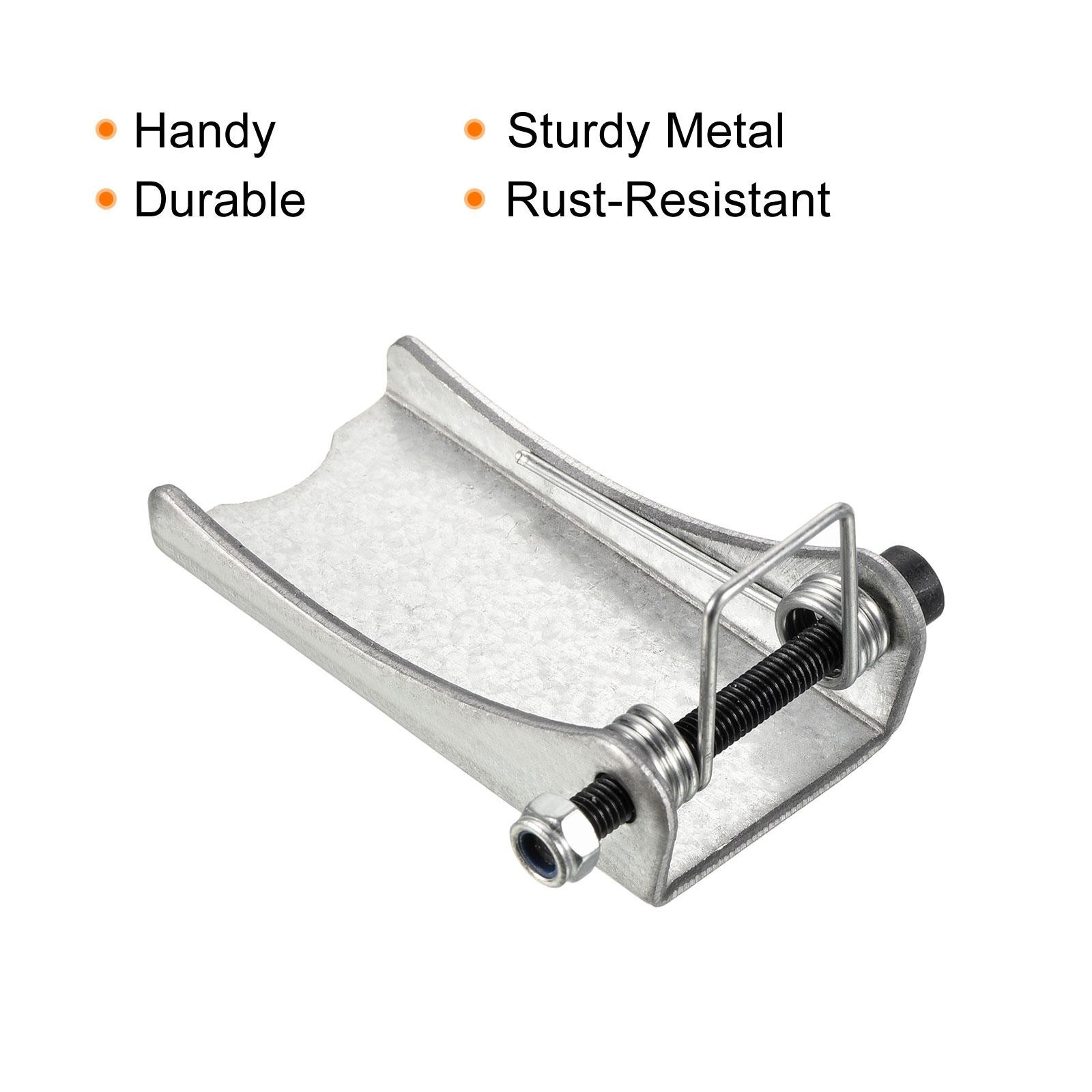 3'' Replacement Hook Latch, Metal Receiver Hitch for Trailer, Silver