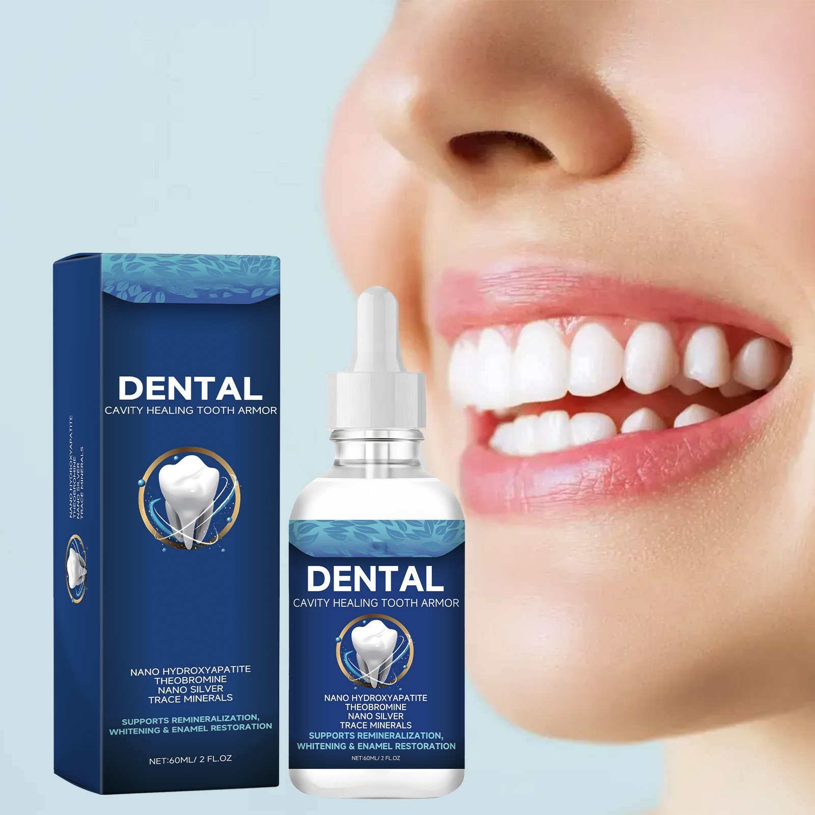 2PACK-60ml Tooth care solution Cavity Healing Tooth Armor NEW HOT