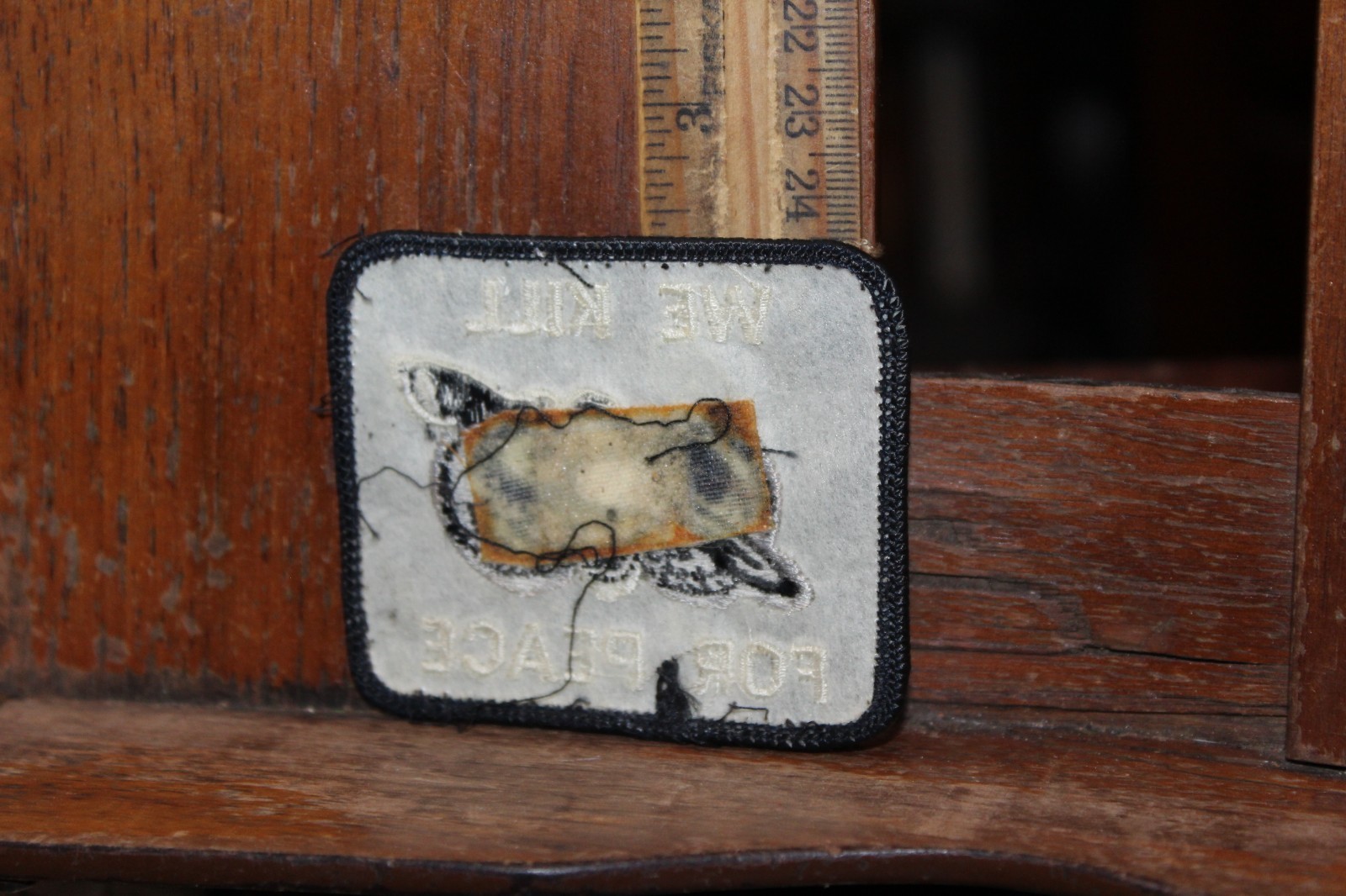 US Army Military Patch We Kill For Peace