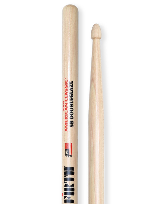 Vic Firth - 5BDG - American Classic 5B DoubleGlaze -- Double Coat of Lacquer