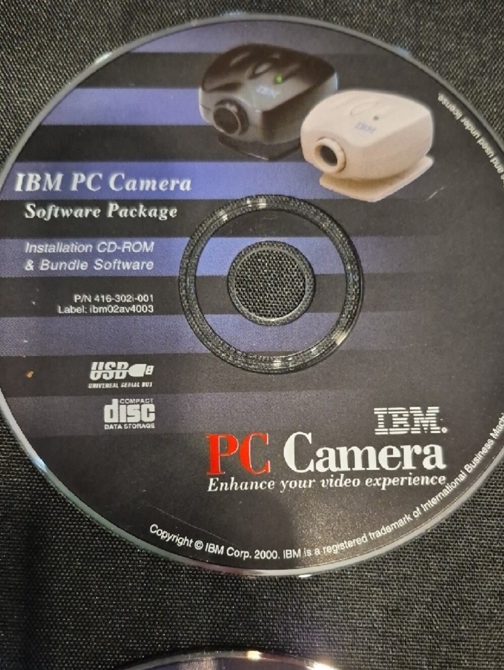 Vintage IBM PC Camera USB Webcam