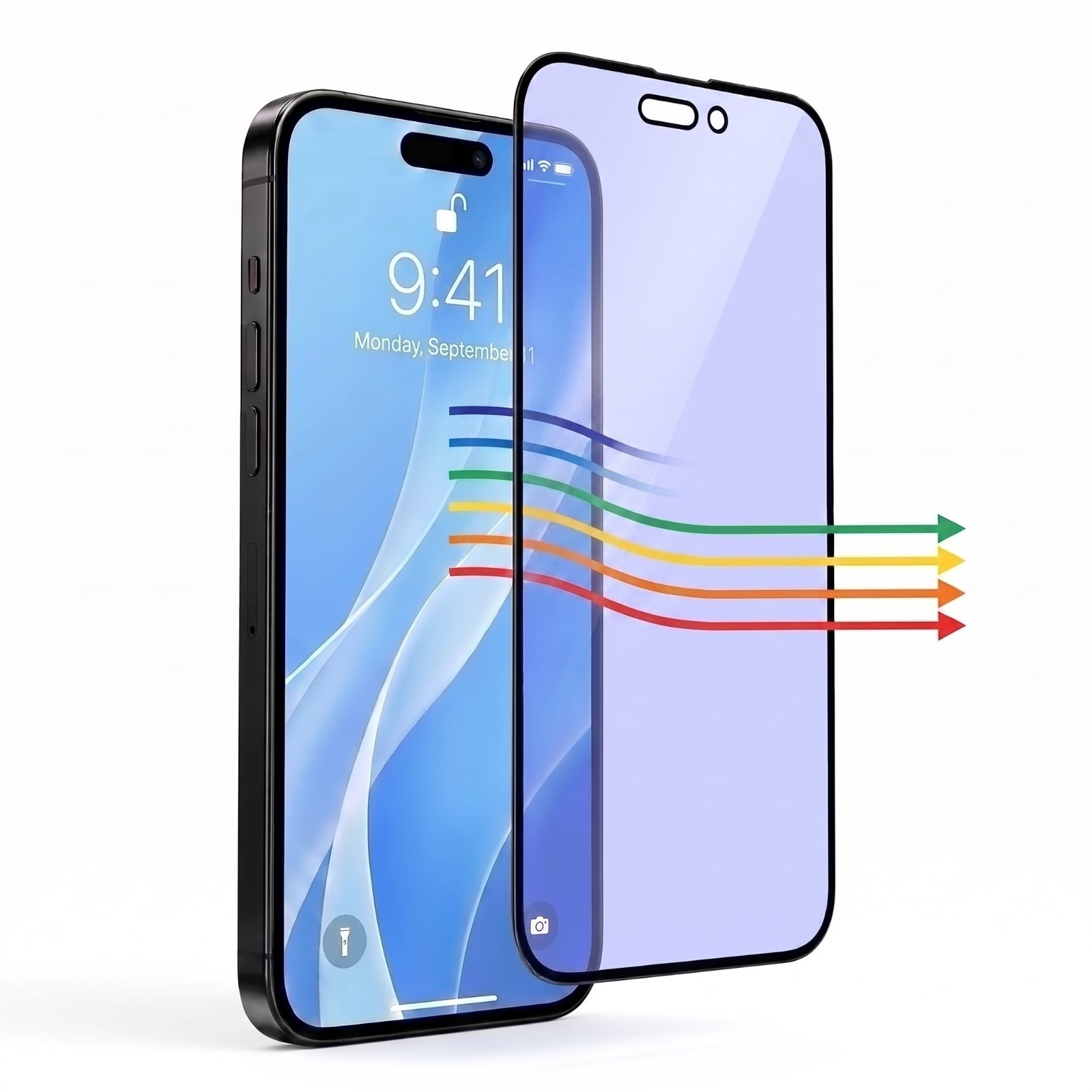 Anti Blue Light Matte Screen Protector For iPhone 17 16 15 14 13 12 Pro Max Plus