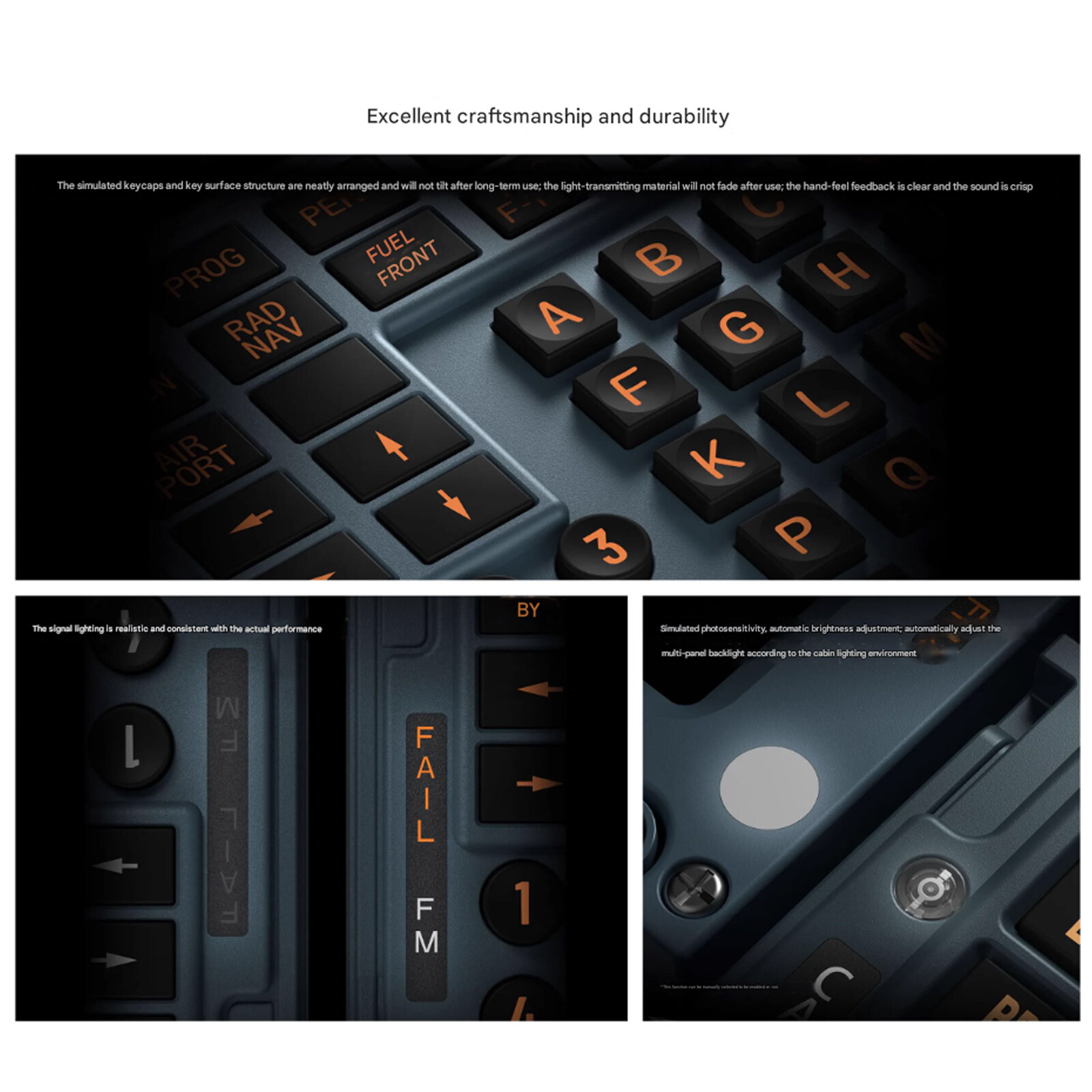 Winwing A3xx Mcdu Flight Control Panel Simulator Compatible W/ X-plane Msfs Bzsi