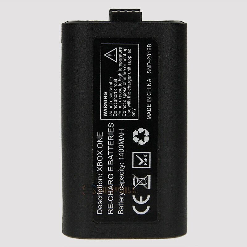 For Xbox One X S Play and Charge Kit Rechargeable Battery Pack & Charging Cable