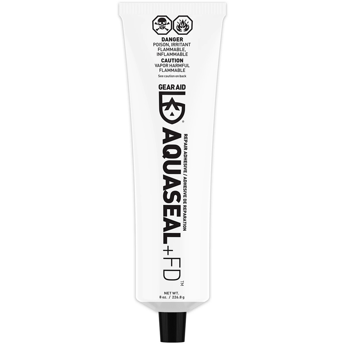 Gear Aid Aquaseal FD Flexible Repair Adhesive 8 Ounce/226.8g Tube
