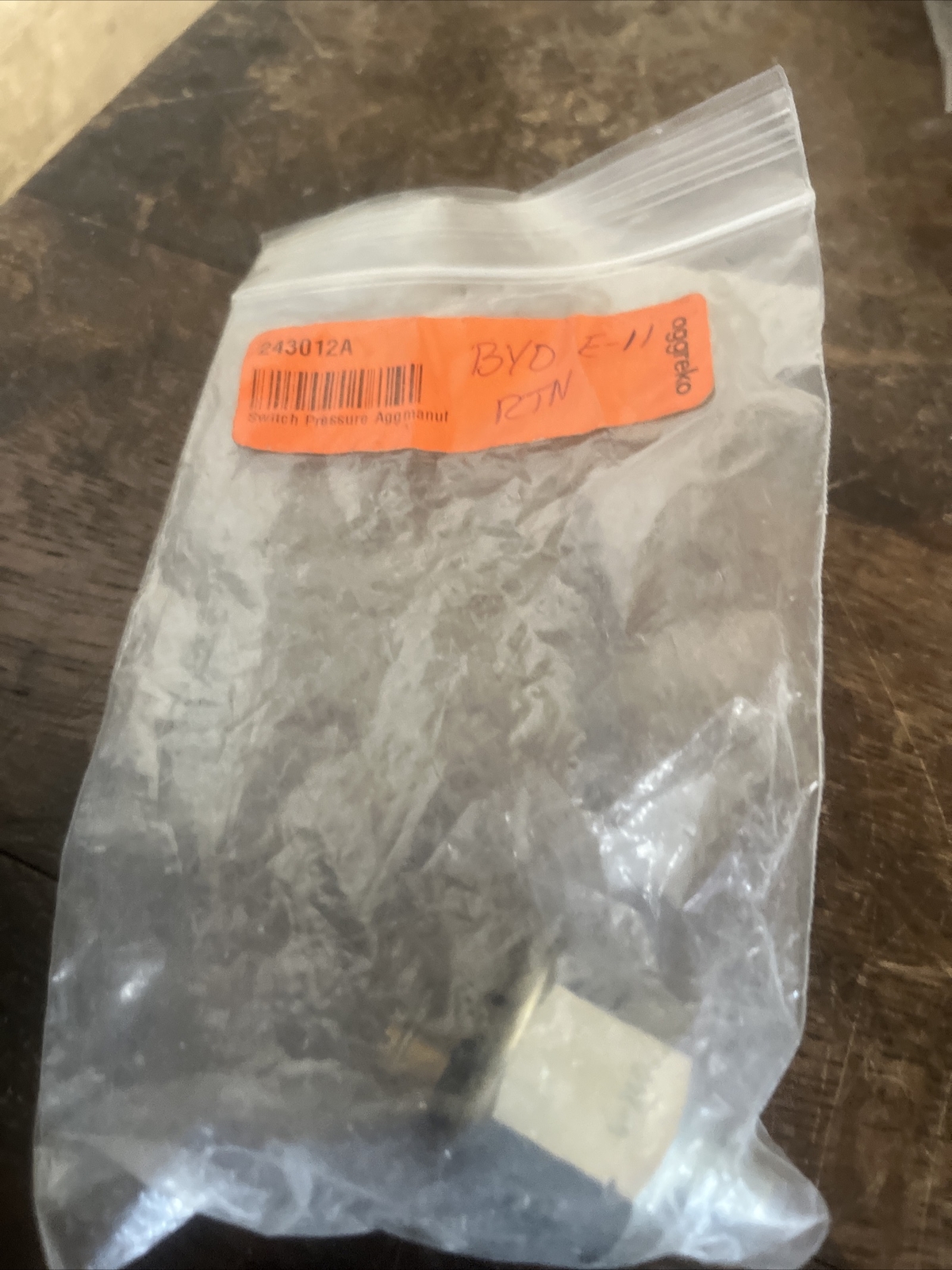 NOS AGGREKO Pressure Switch 243012A