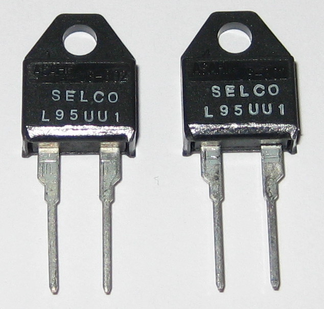 2 X Asahi US-802 Thermal Switch / PCB Thermostat - 203 F - 95 C - N.C. - TO-220