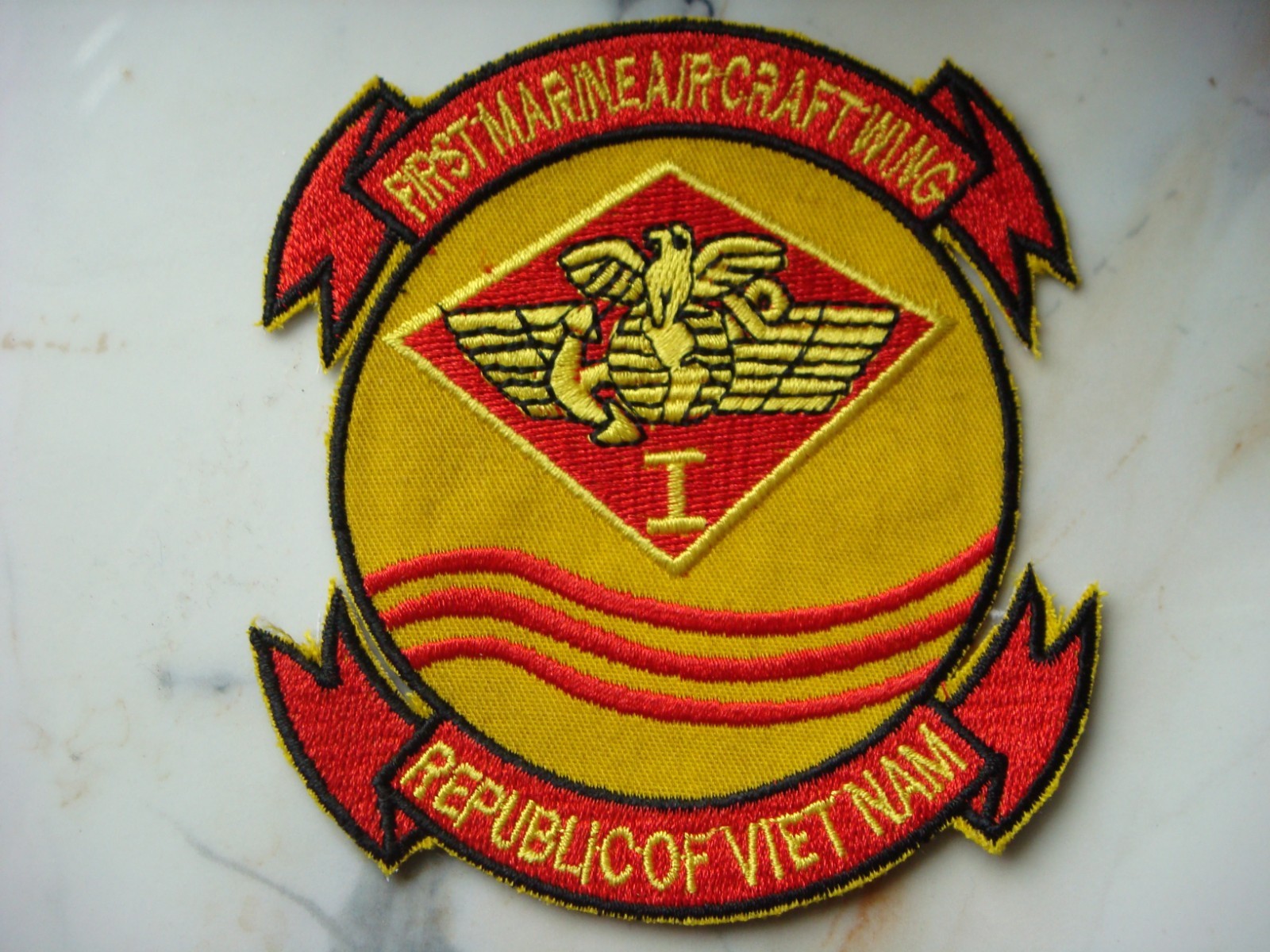 USMC 1st MARINE AIRCRAFT WING, VIETNAM WAR PATCH