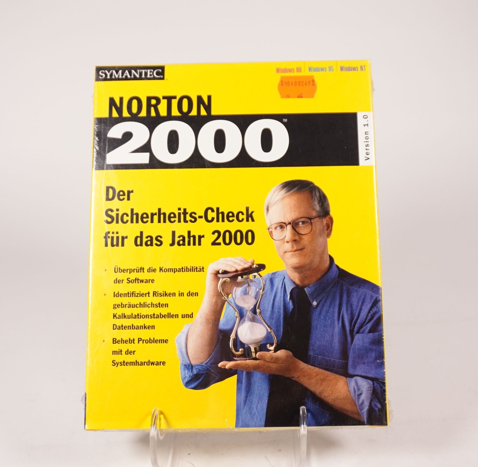 Genuine Symantec Norton 2000 Version 1.0 Windows 98 95 NT Sealed in Original Packaging
