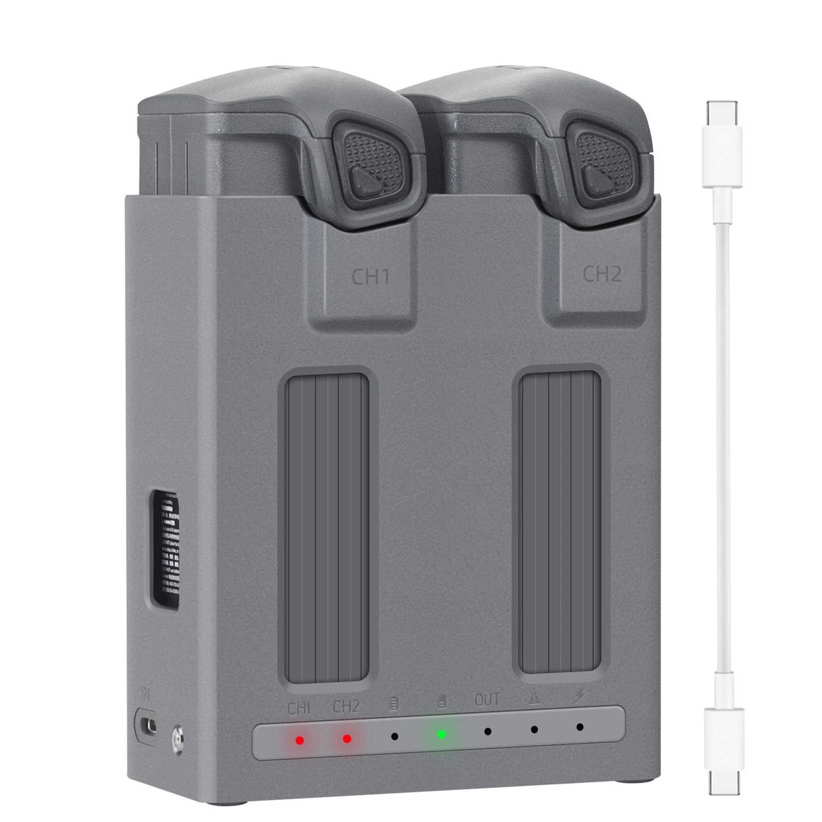 Smart Charging Hub for DJI Mavic 4 Pro Batteries w/Auto Sync & USB Power Bank