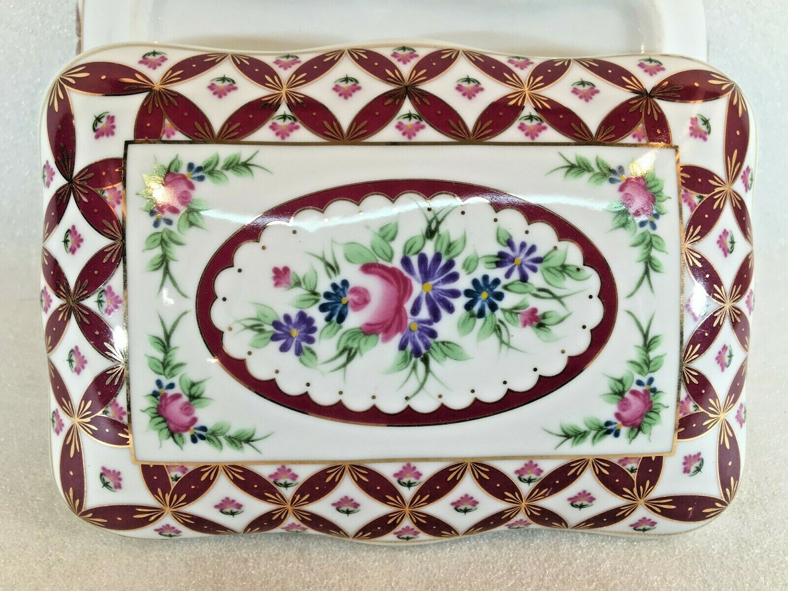 Design Limited Edition Floral Trinket Box 2003
