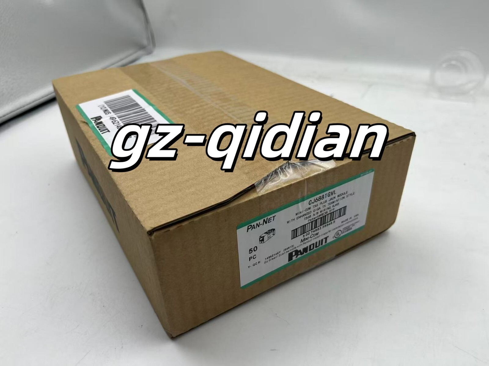 Panduit CAT6 Gigabit PurpleNetwork Jack Module CJ688TGVL  box of 50 Free shippin