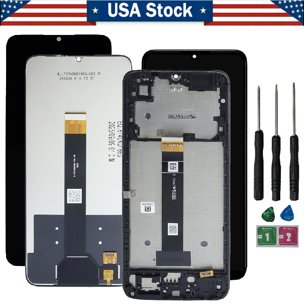 Replace LCD Display Touch Screen Digitizer Assembly±Frame For TCL K32 5G T513W